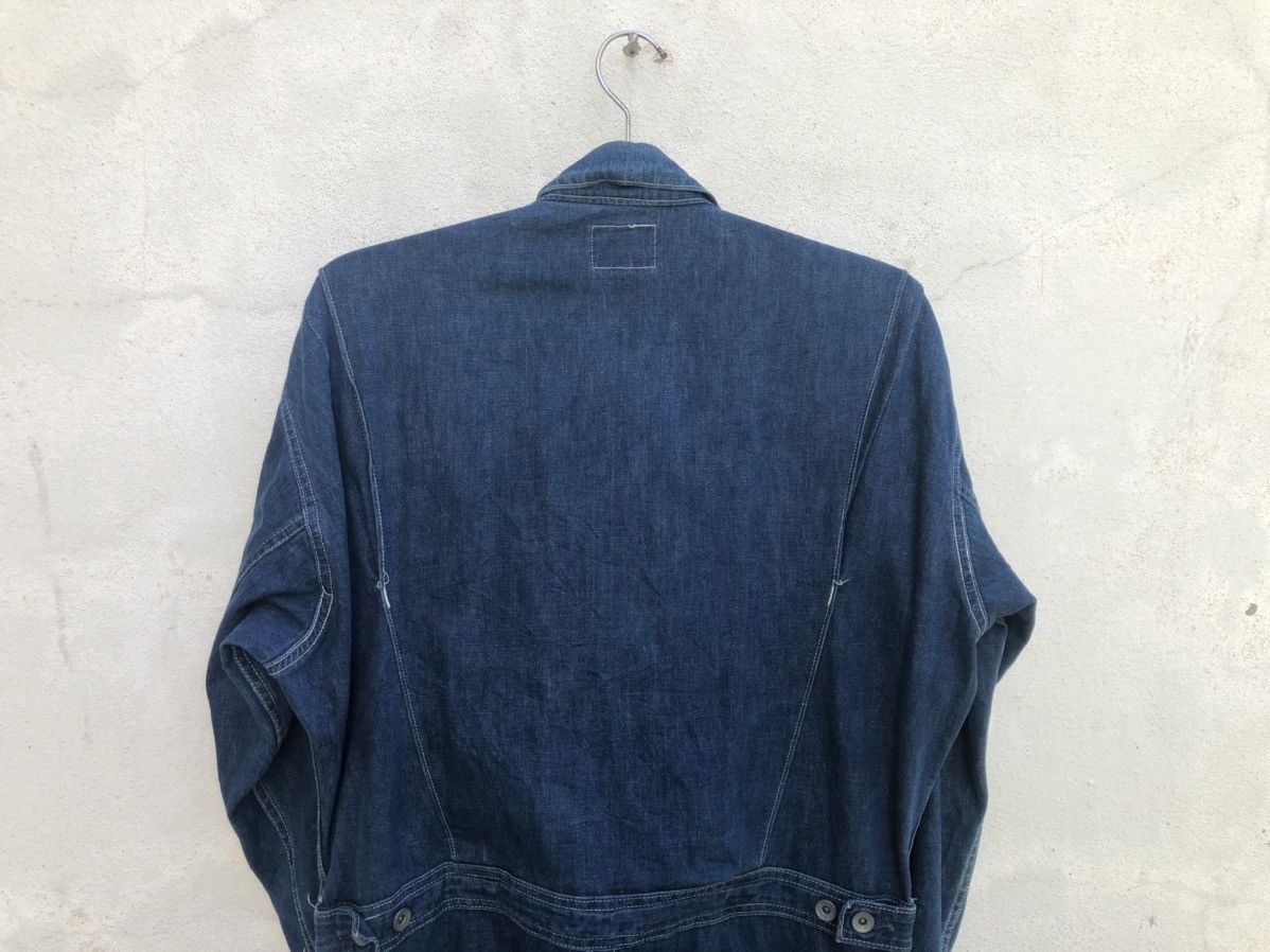 Big John Vintage Big John Japan Cargo Coverall Denim Jumpsuit Size US 34 / EU 50 - 11 Thumbnail