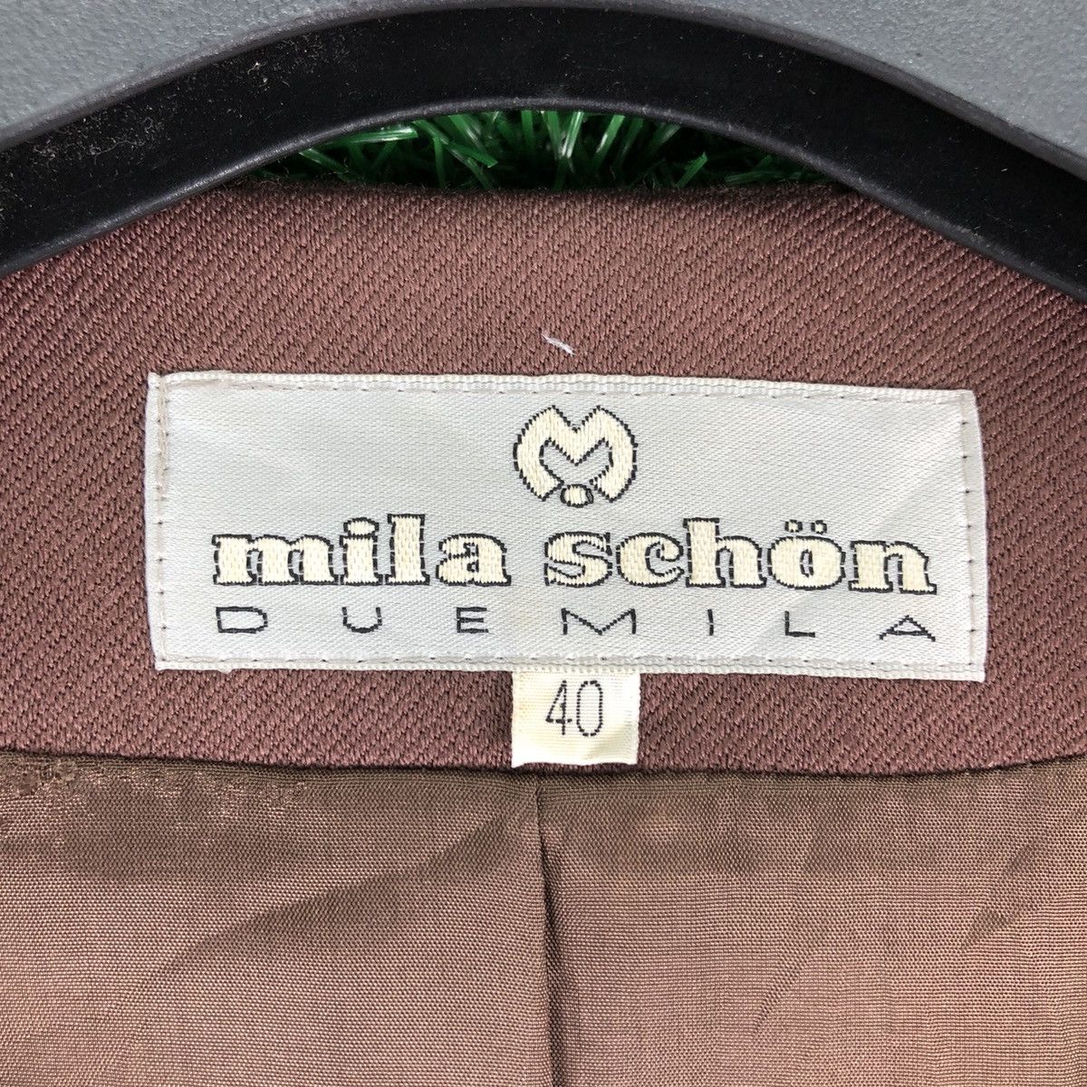 Mila Schon Vintage Mila Schon Due Mila Brown Cardi Coat Size S / US 4 / IT 40 - 13 Thumbnail