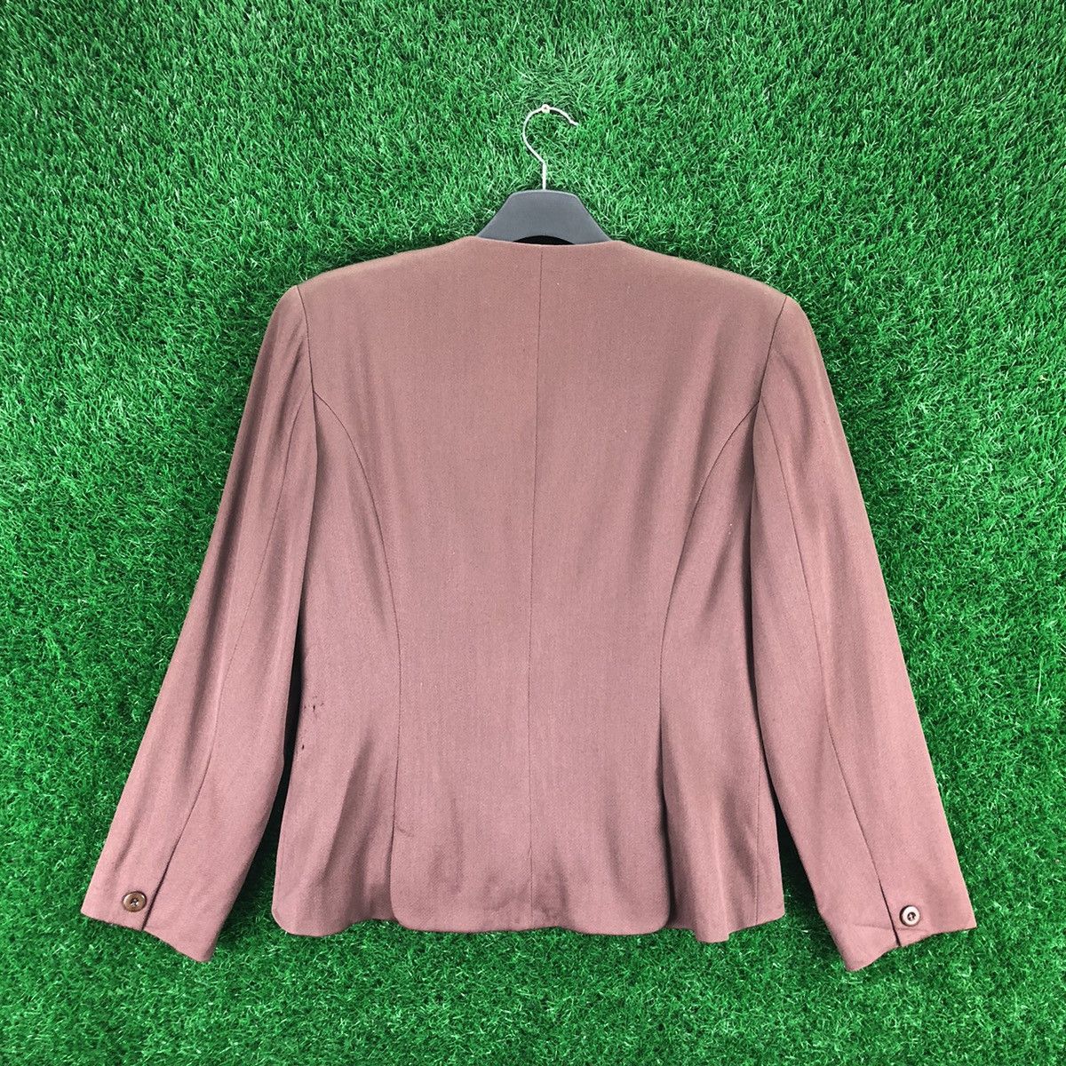 Mila Schon Vintage Mila Schon Due Mila Brown Cardi Coat Size S / US 4 / IT 40 - 4 Thumbnail