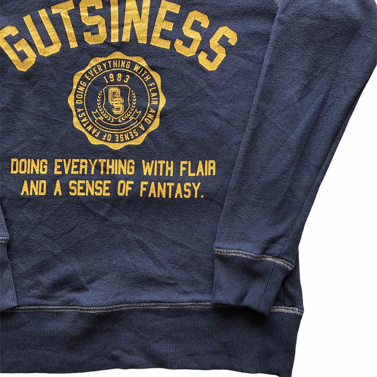 Japanese Brand Sweatshirt Inspired Design 1940s WWii Size US XS / EU 42 / 0 - 3 Thumbnail