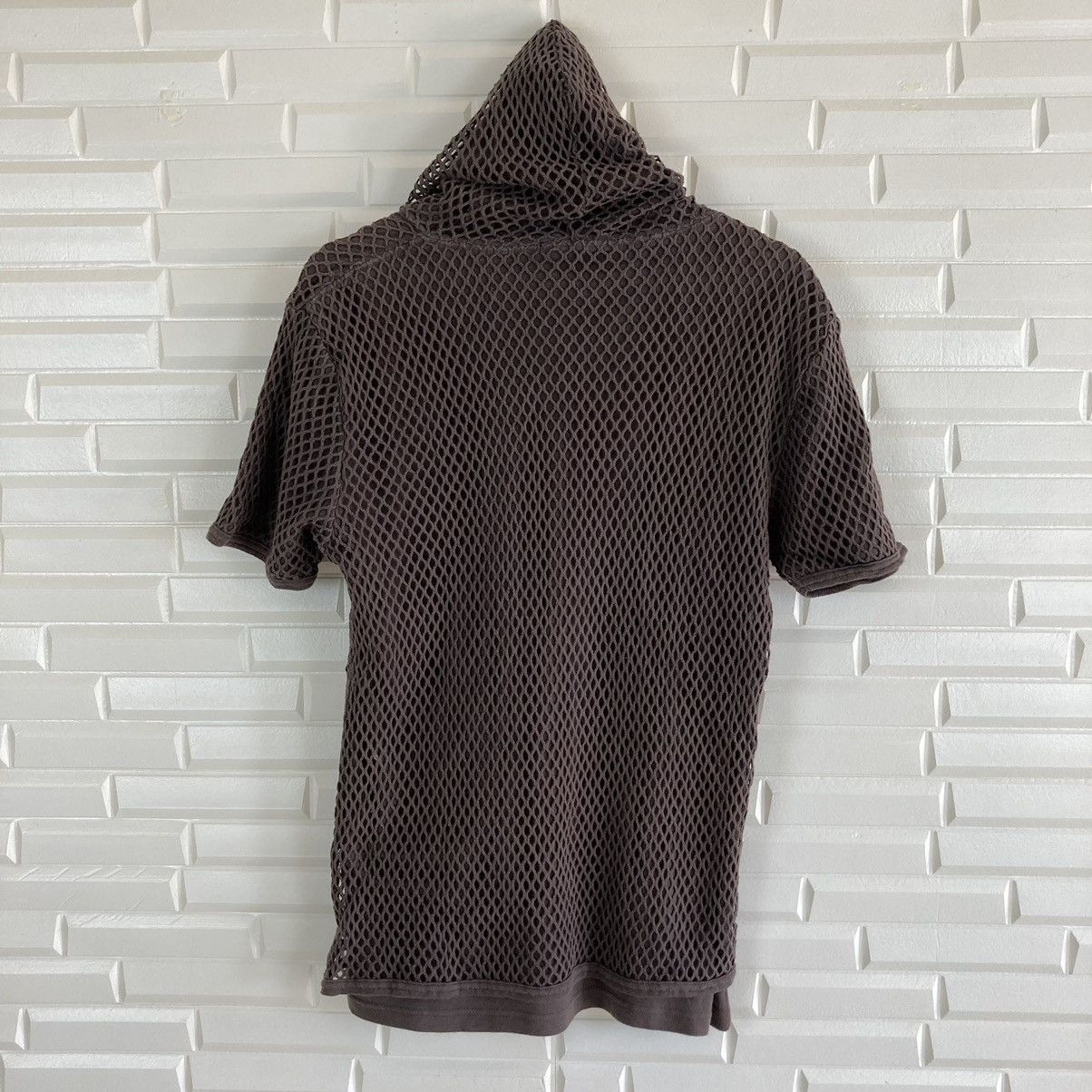 Japanese Brand Japanese Mesh Rare Tee Hooded Size US L / EU 52-54 / 3 - 7 Thumbnail