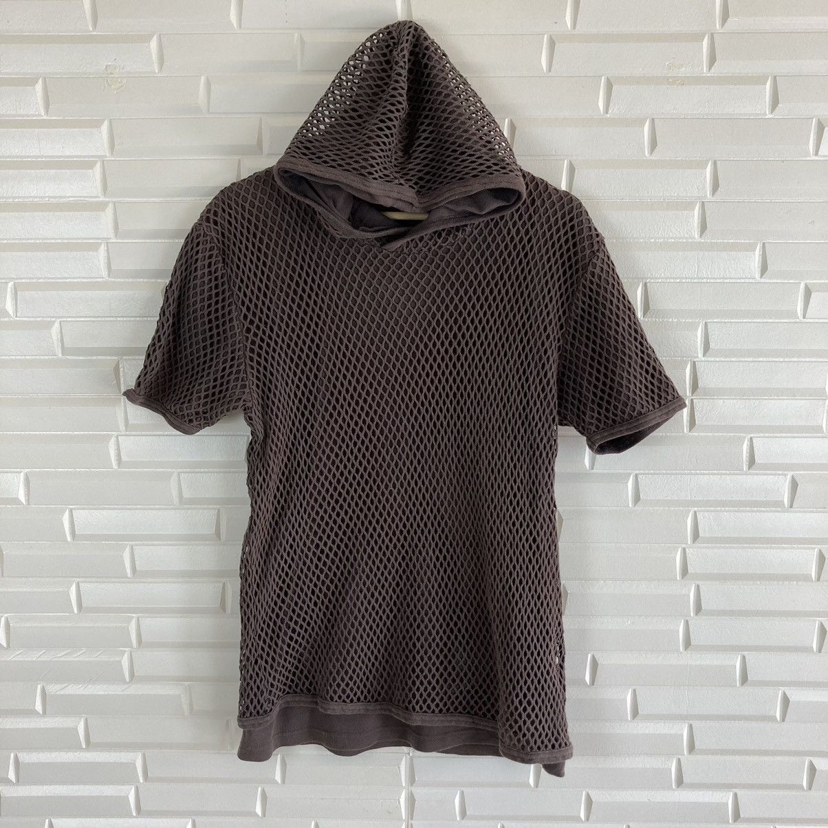 Japanese Brand Japanese Mesh Rare Tee Hooded Size US L / EU 52-54 / 3 - 2 Thumbnail
