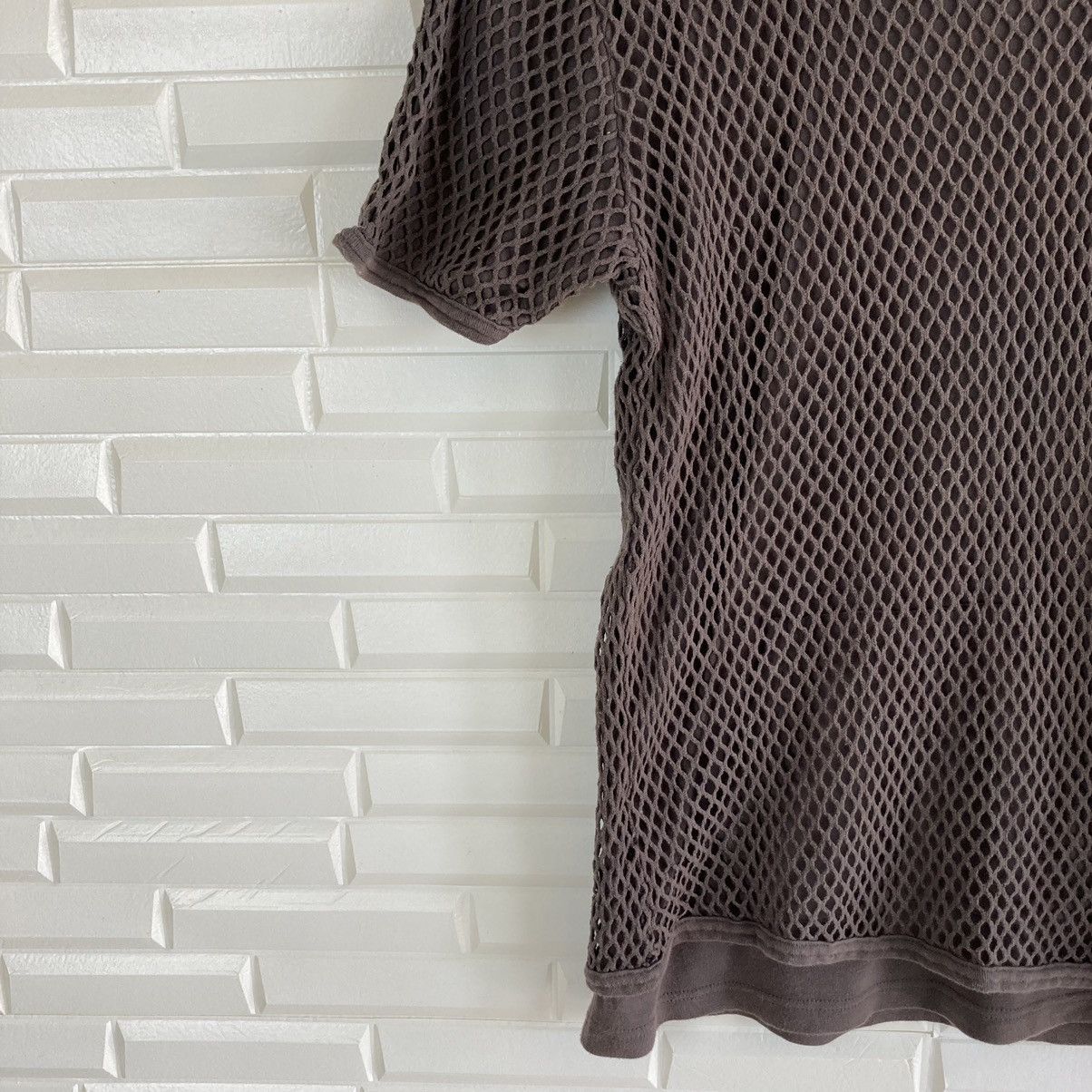 Japanese Brand Japanese Mesh Rare Tee Hooded Size US L / EU 52-54 / 3 - 3 Thumbnail