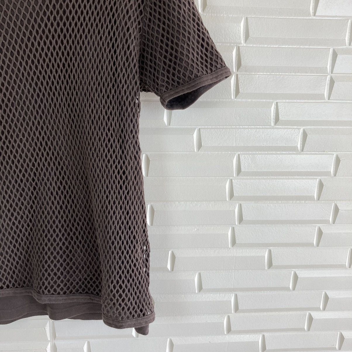 Japanese Brand Japanese Mesh Rare Tee Hooded Size US L / EU 52-54 / 3 - 5 Thumbnail