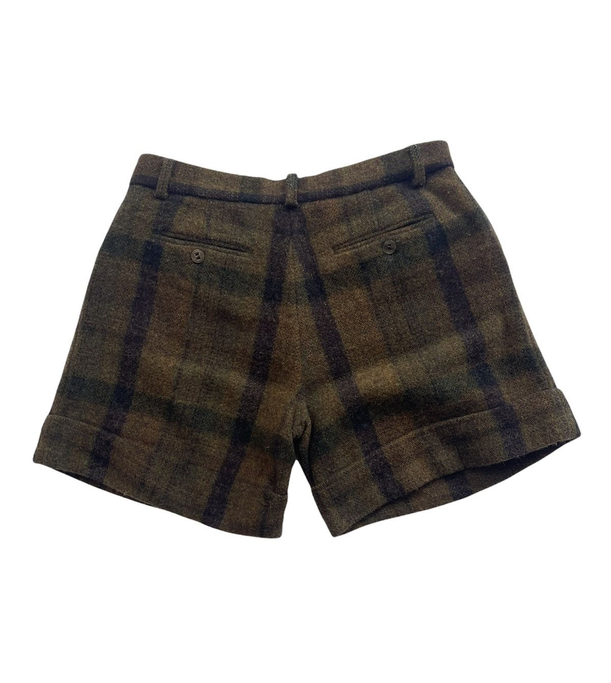 A.P.C. APC Wool Checkered Shorts Pants Size US 30 / EU 46 - 2 Thumbnail