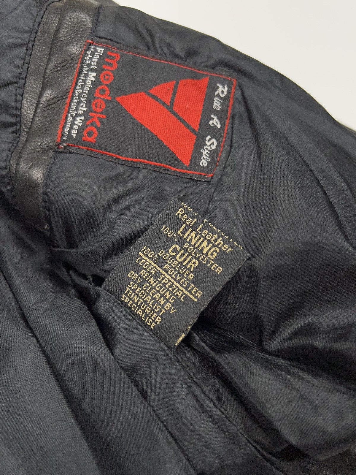 Genuine Leather Modeka Leather Biker Jacket Moto Racing Vintage Size S / US 4 / IT 40 - 14 Thumbnail