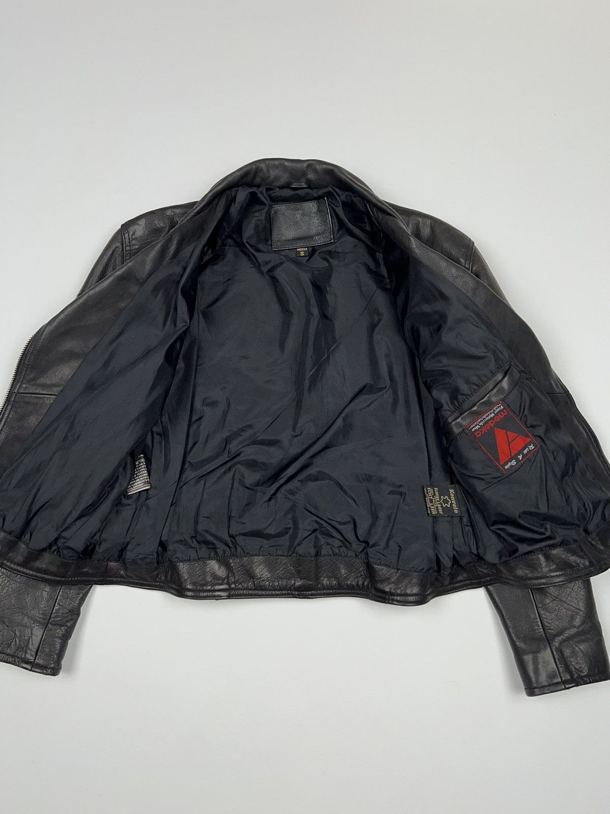 Genuine Leather Modeka Leather Biker Jacket Moto Racing Vintage Size S / US 4 / IT 40 - 11 Thumbnail