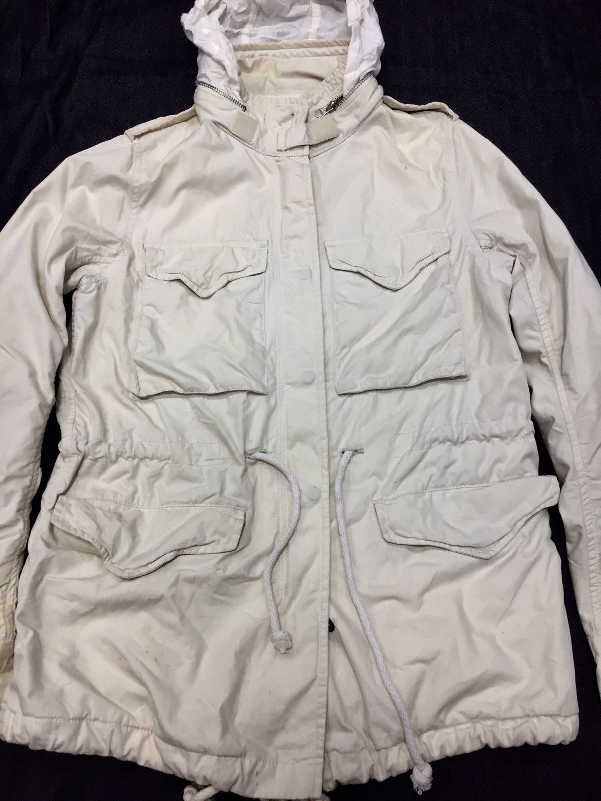 RRL Ralph Lauren × Ralph Lauren × Vintage Tailon Zipper Ralph Lauren Parka Jacket Pachwork Big Logo Size US S / EU 44-46 / 1 - 9 Thumbnail