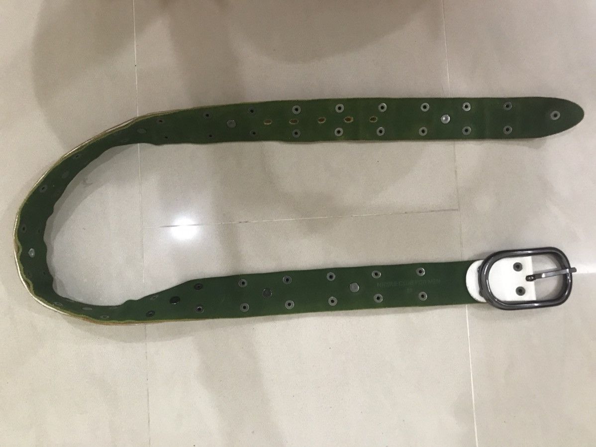 Japanese Brand Nicole Club For Men Seditionaries Design Belt Size ONE SIZE - 15 Thumbnail
