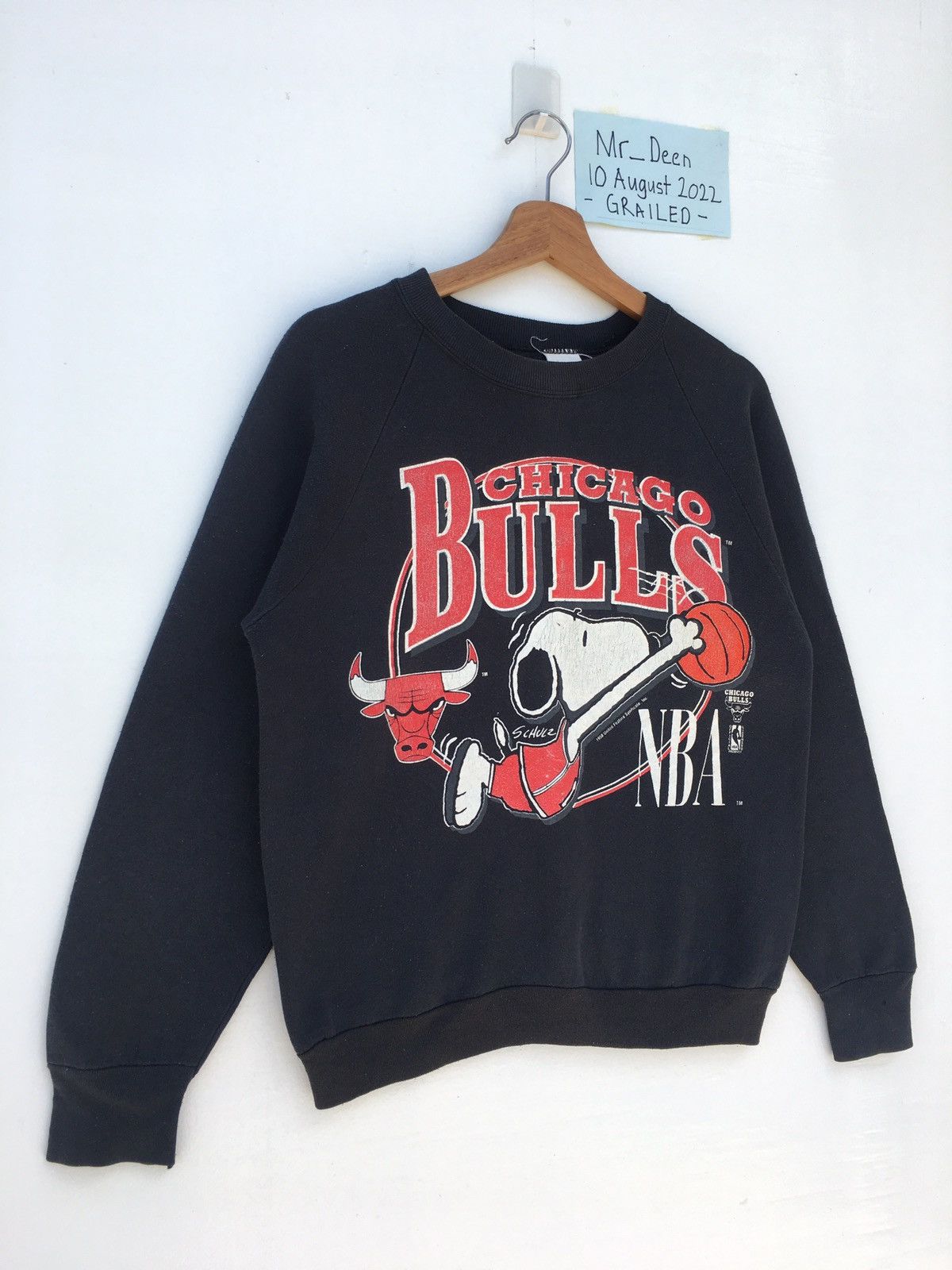 NBA Vintage 90s Rare Chicago Bulls NBA Sweatshirt Size US M / EU 48-50 / 2 - 2 Thumbnail