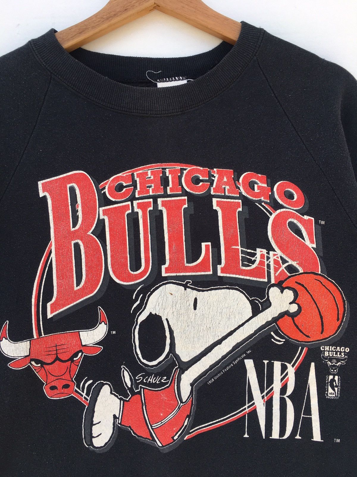 NBA Vintage 90s Rare Chicago Bulls NBA Sweatshirt Size US M / EU 48-50 / 2 - 6 Thumbnail