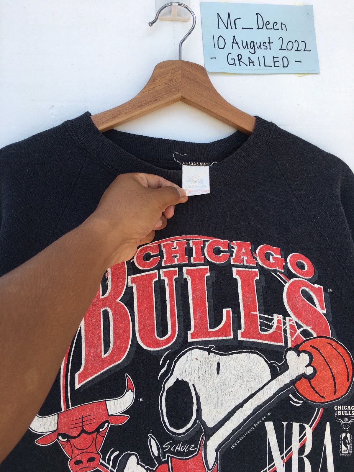 NBA Vintage 90s Rare Chicago Bulls NBA Sweatshirt Size US M / EU 48-50 / 2 - 8 Thumbnail