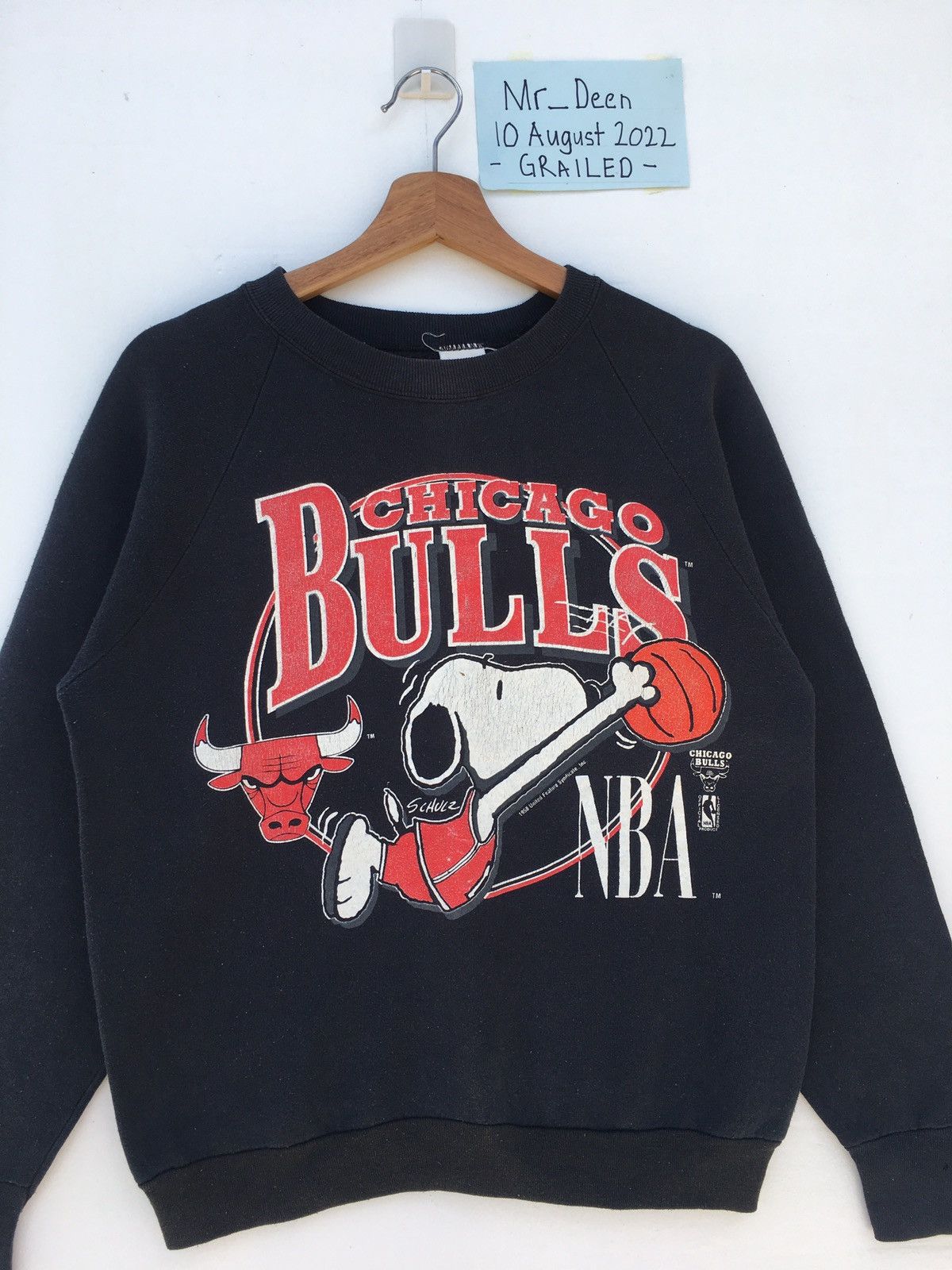 NBA Vintage 90s Rare Chicago Bulls NBA Sweatshirt Size US M / EU 48-50 / 2 - 4 Thumbnail