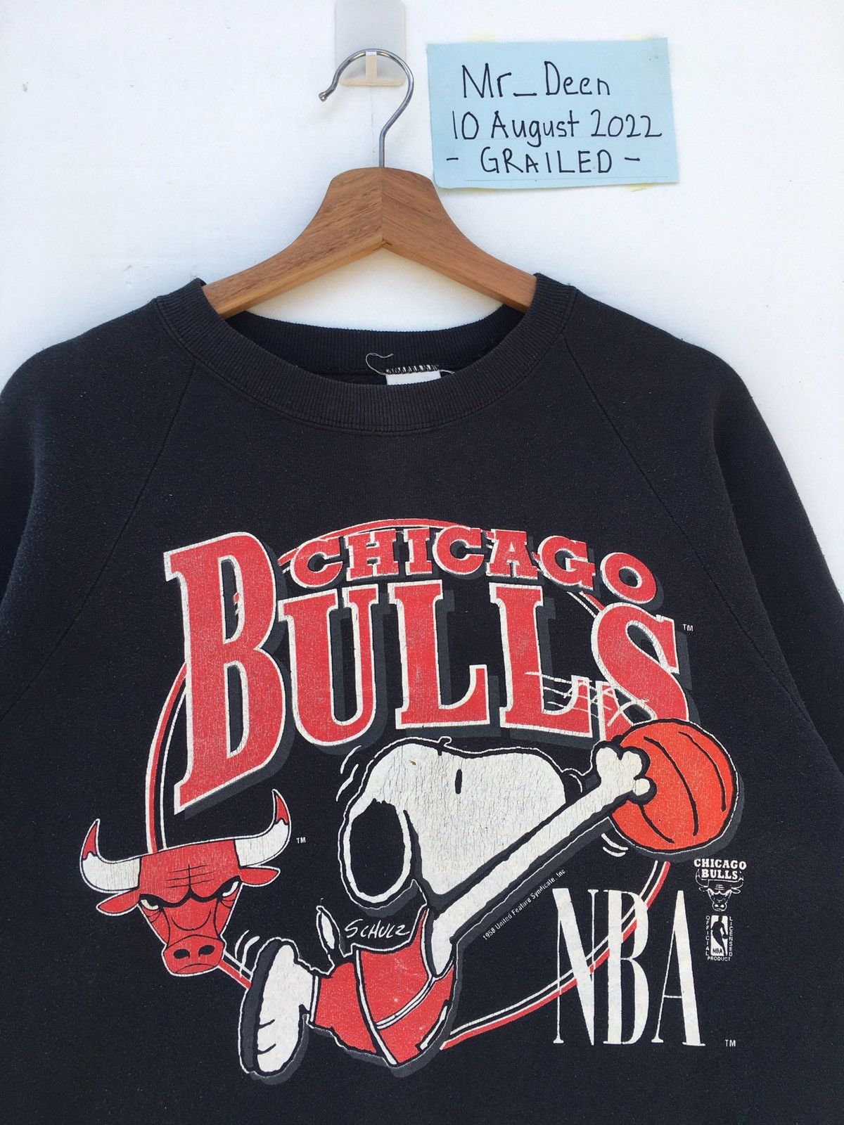 NBA Vintage 90s Rare Chicago Bulls NBA Sweatshirt Size US M / EU 48-50 / 2 - 5 Thumbnail