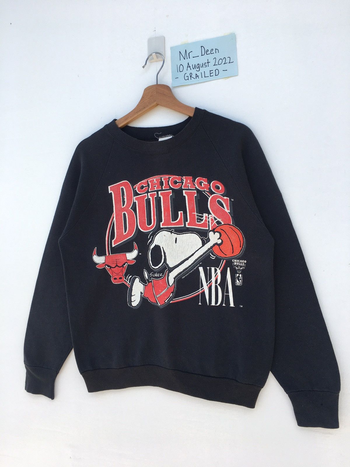 NBA Vintage 90s Rare Chicago Bulls NBA Sweatshirt Size US M / EU 48-50 / 2 - 3 Thumbnail