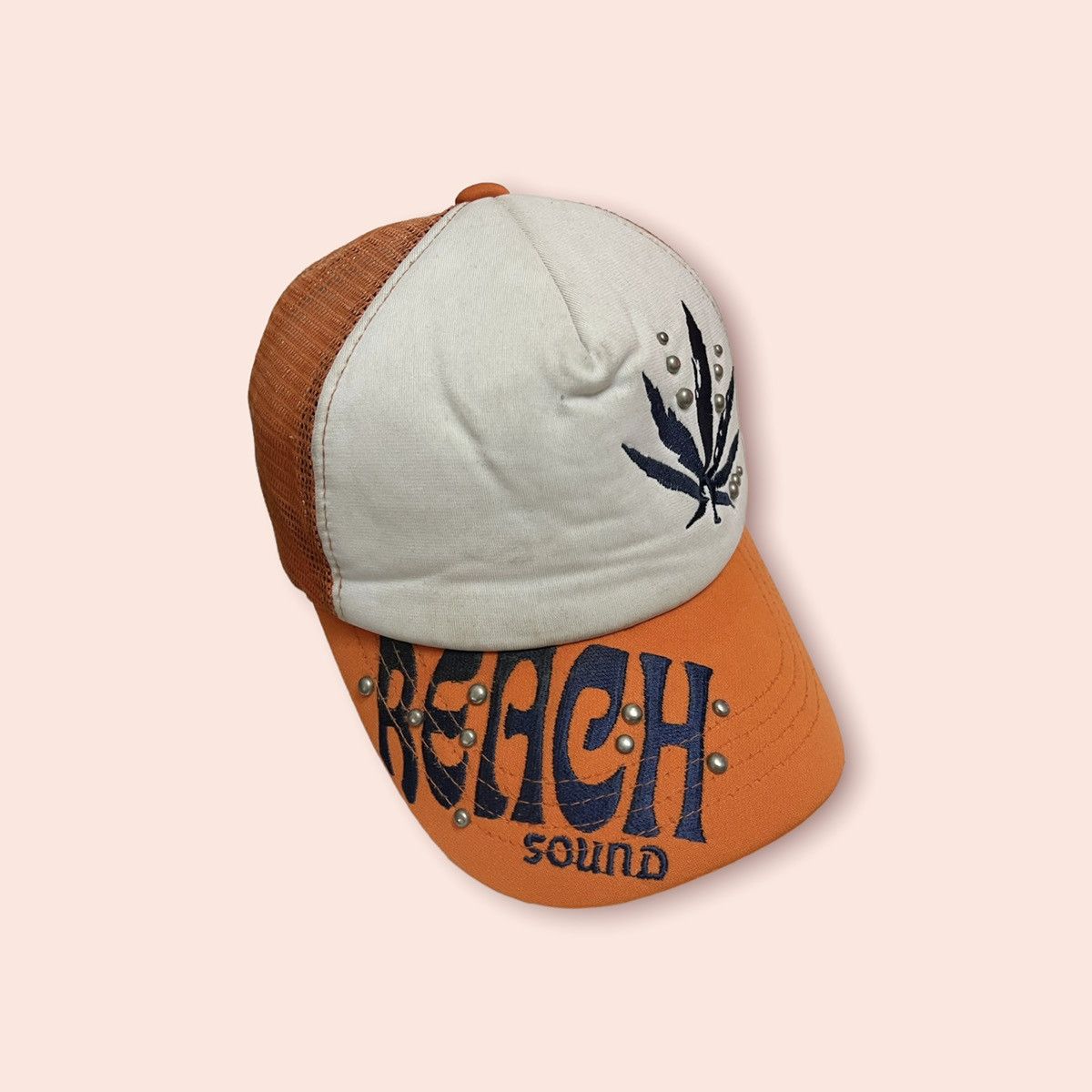 Japanese Brand VINTAGE BEACH SOUND TRUCKER SNAPBACK Size ONE SIZE - 3 Thumbnail
