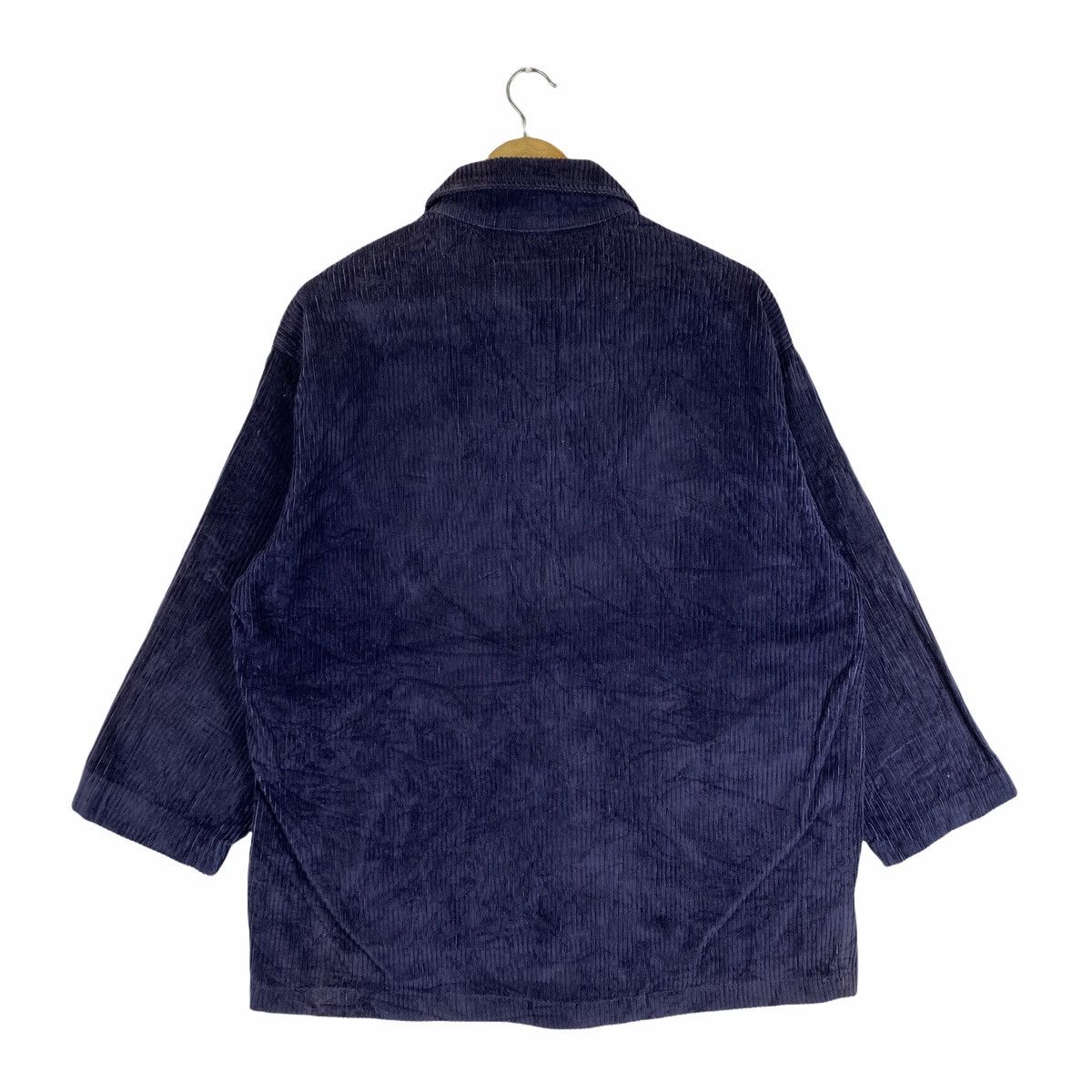 Vintage × Vision Streetwear Vintage VISION STREETWEAR Small Logo Coduroy Sweater Jacket Size US M / EU 48-50 / 2 - 2 Thumbnail