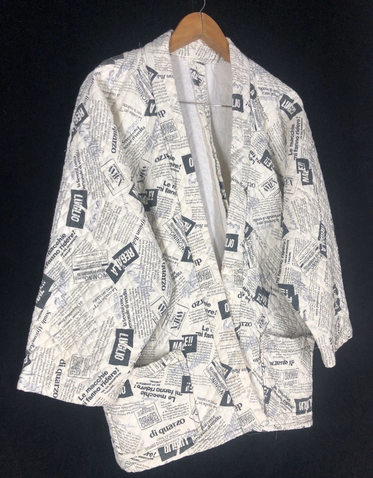 Japanese Brand Japanese Kimono Full Print Big Logo Size US L / EU 52-54 / 3 - 4 Thumbnail