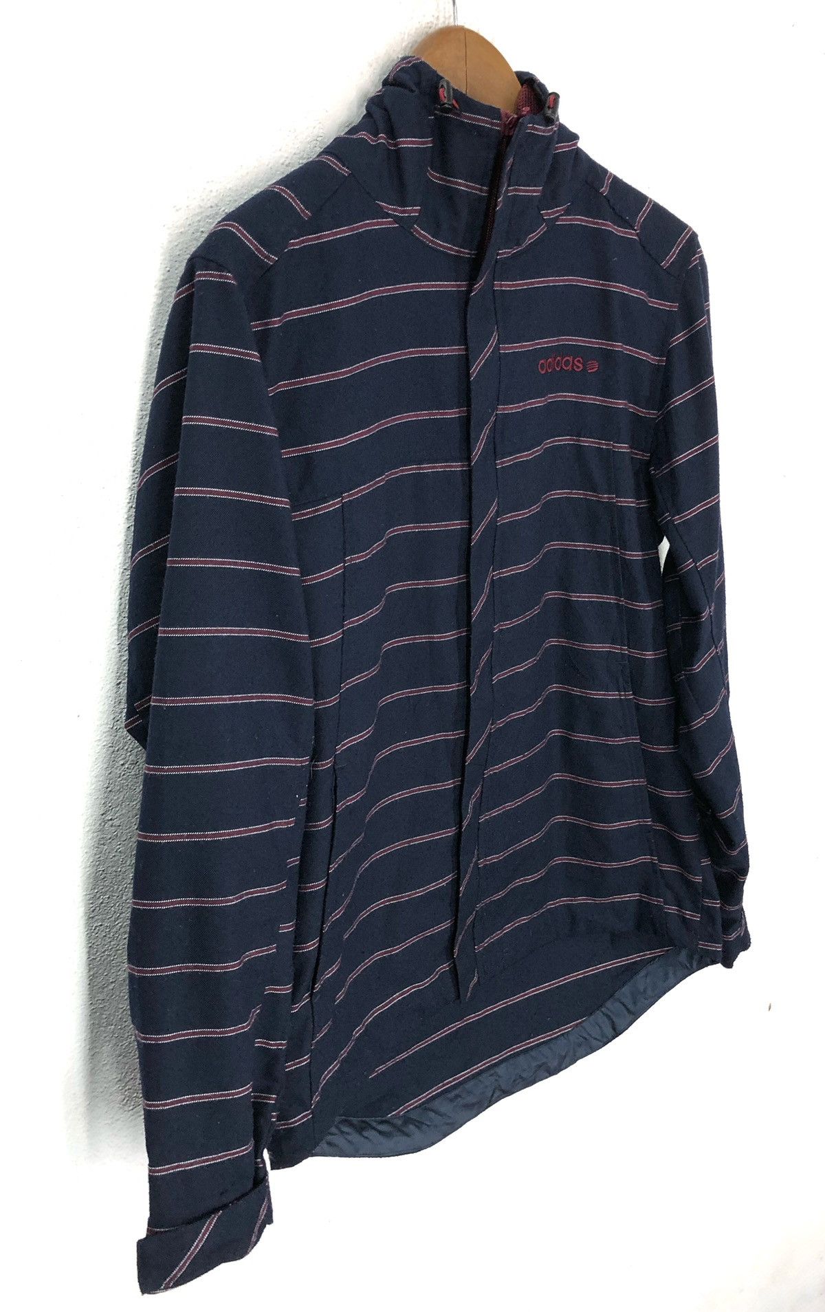 Adidas Adidas stripe jacket Size US L / EU 52-54 / 3 - 4 Thumbnail