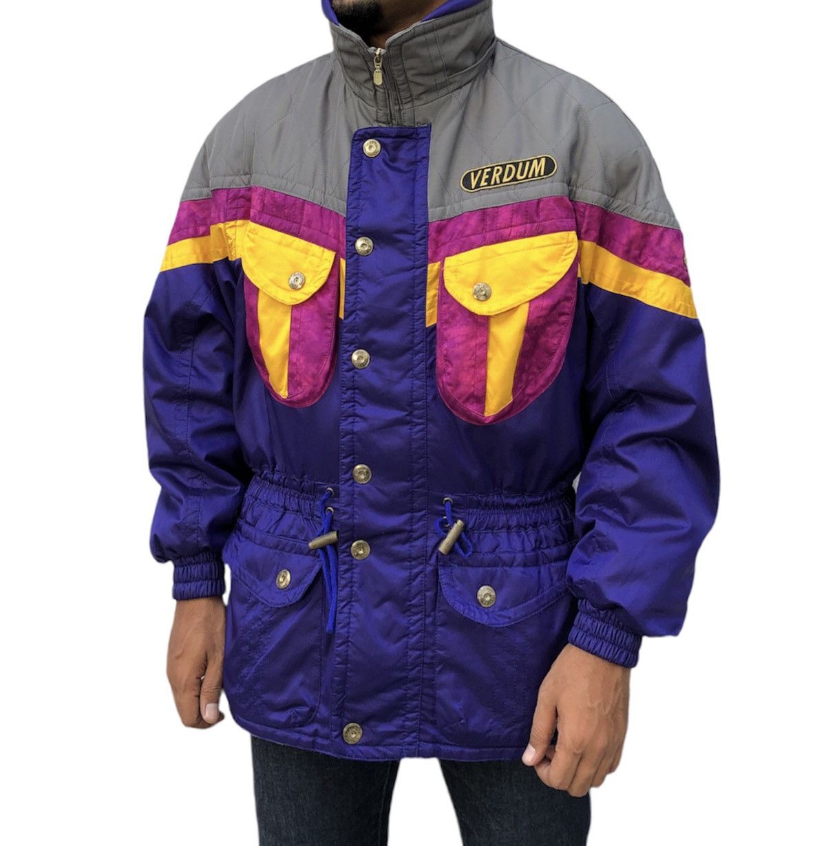 Verdum Wonder Sports Ski Competition Colorblock Jacket