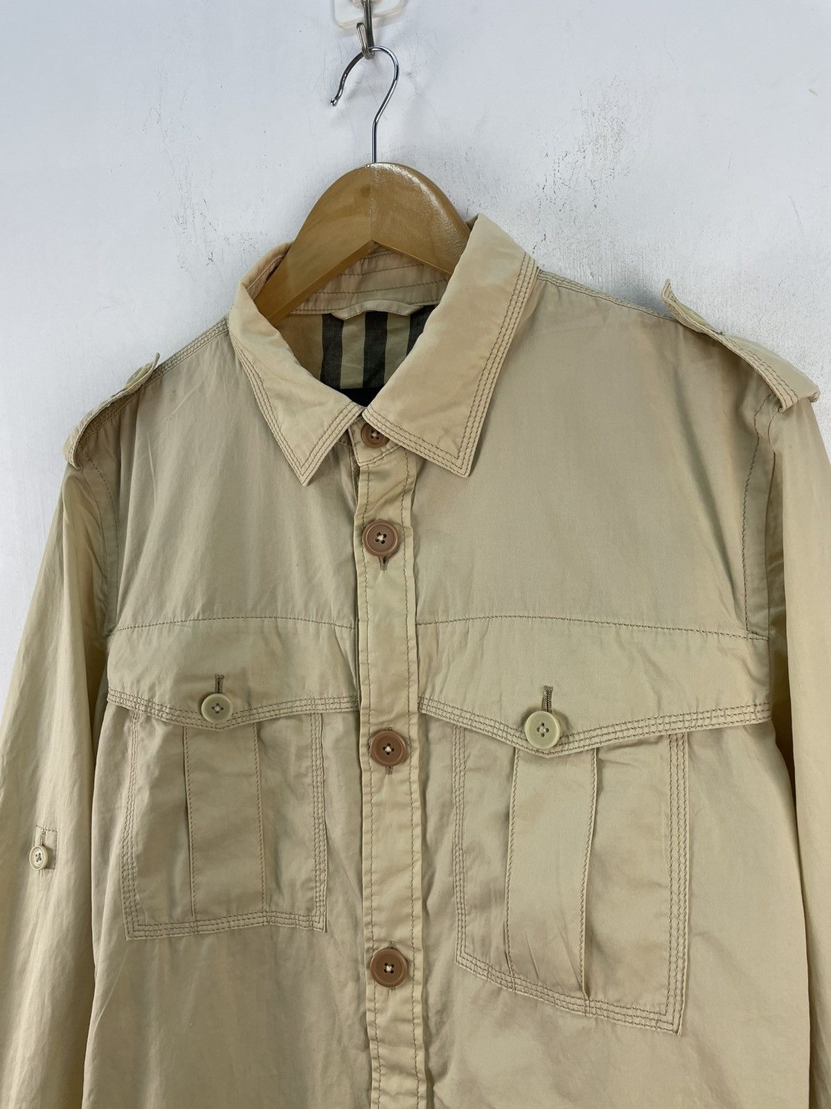 Burberry Vintage burberry nova check shirt button up Size US XL / EU 56 / 4 - 4 Thumbnail