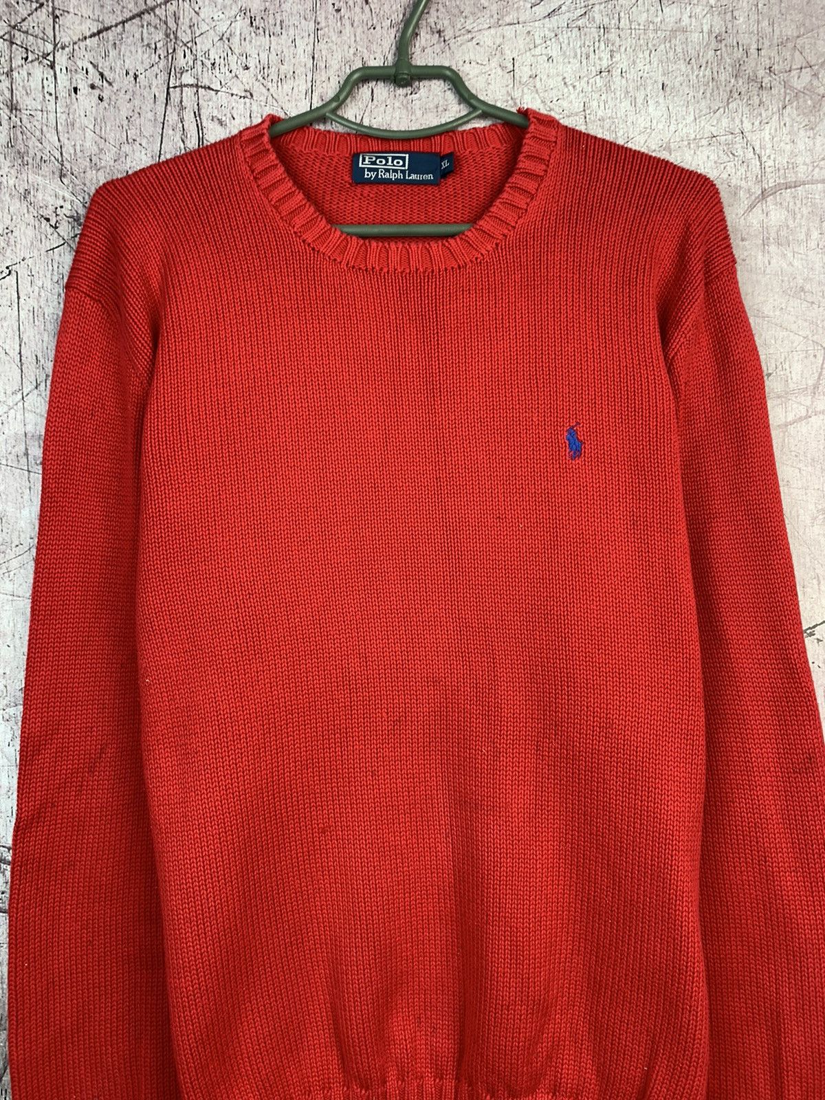 Polo Ralph Lauren × Ralph Lauren Polo Ralph Lauren Vintage Mens Knit Crew Neck Sweater Size US XL / EU 56 / 4 - 2 Thumbnail