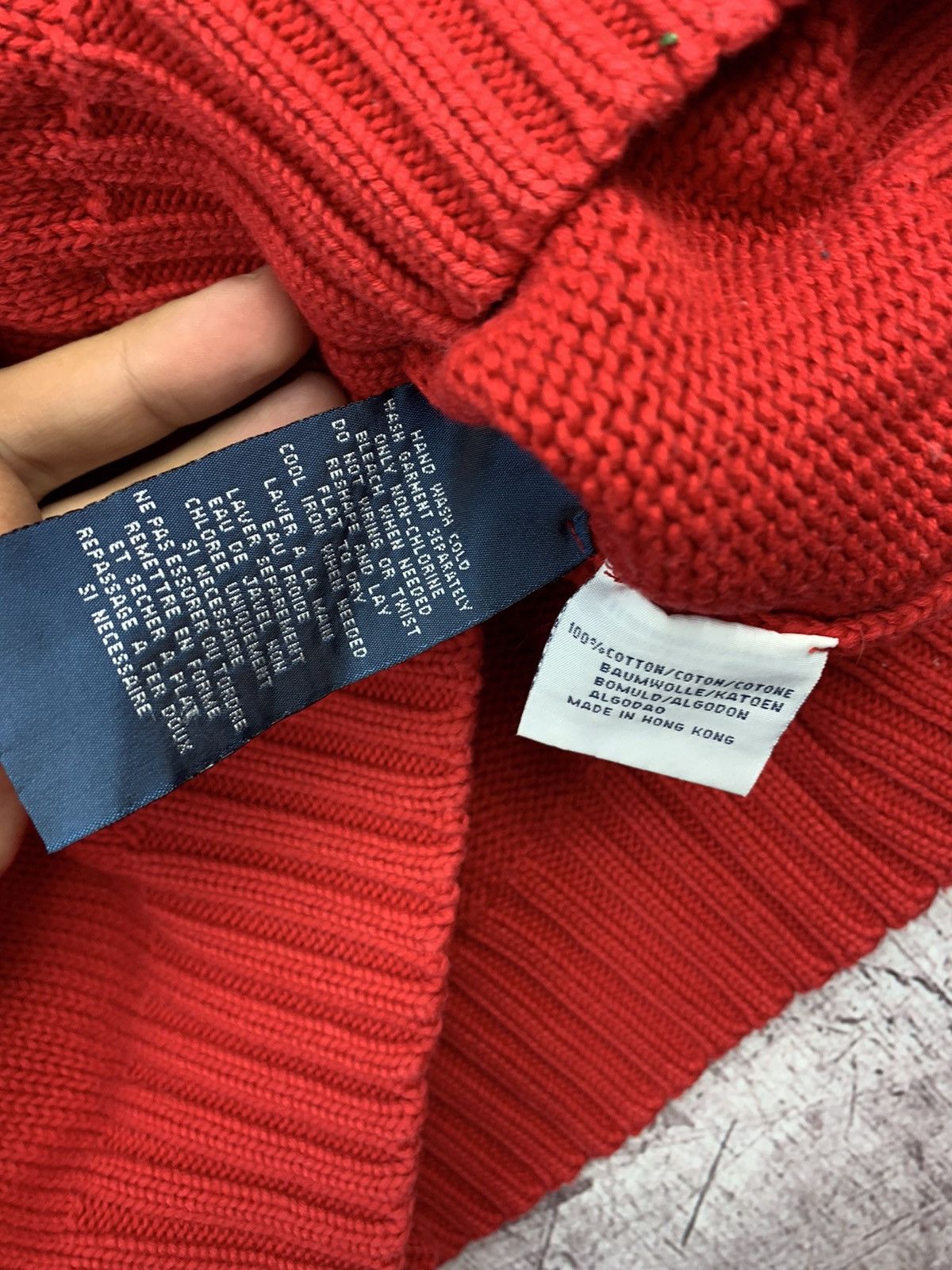 Polo Ralph Lauren × Ralph Lauren Polo Ralph Lauren Vintage Mens Knit Crew Neck Sweater Size US XL / EU 56 / 4 - 6 Thumbnail