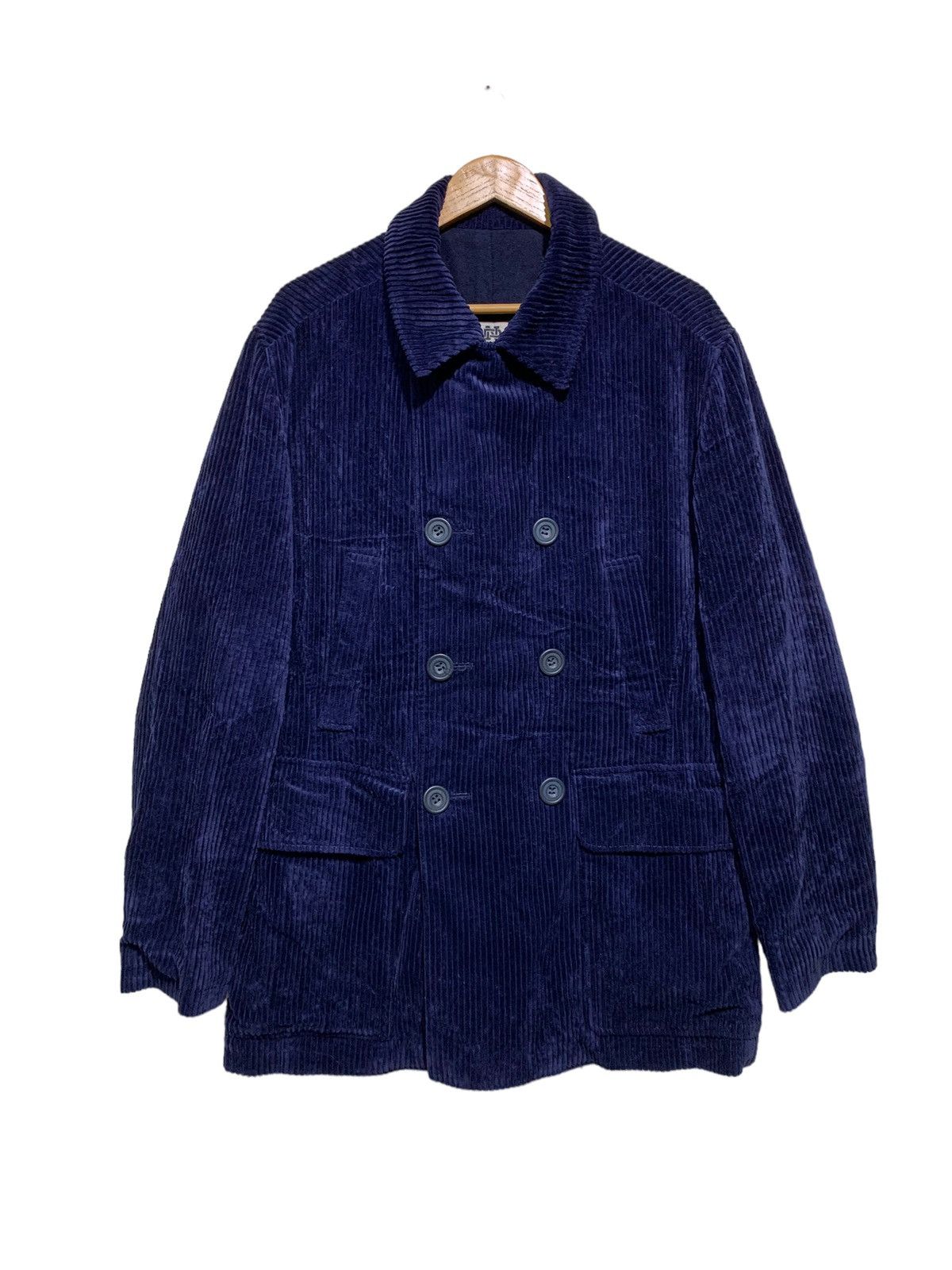 Dries Van Noten 🔥DRIES VAN NOTEN CORDUROY JACKETS DOUBLE BREAST Size US M / EU 48-50 / 2 - 1 Thumbnail