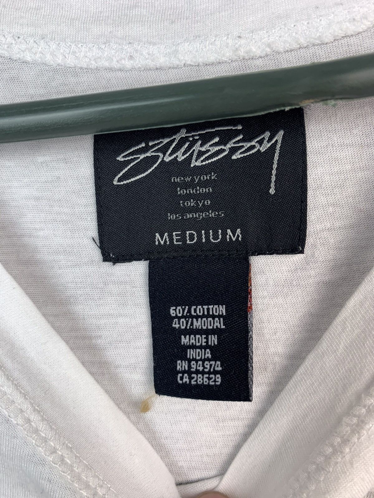 Stussy × Vintage Vintage Stussy Mens Sleeveless T-Shirt Size US M / EU 48-50 / 2 - 7 Thumbnail