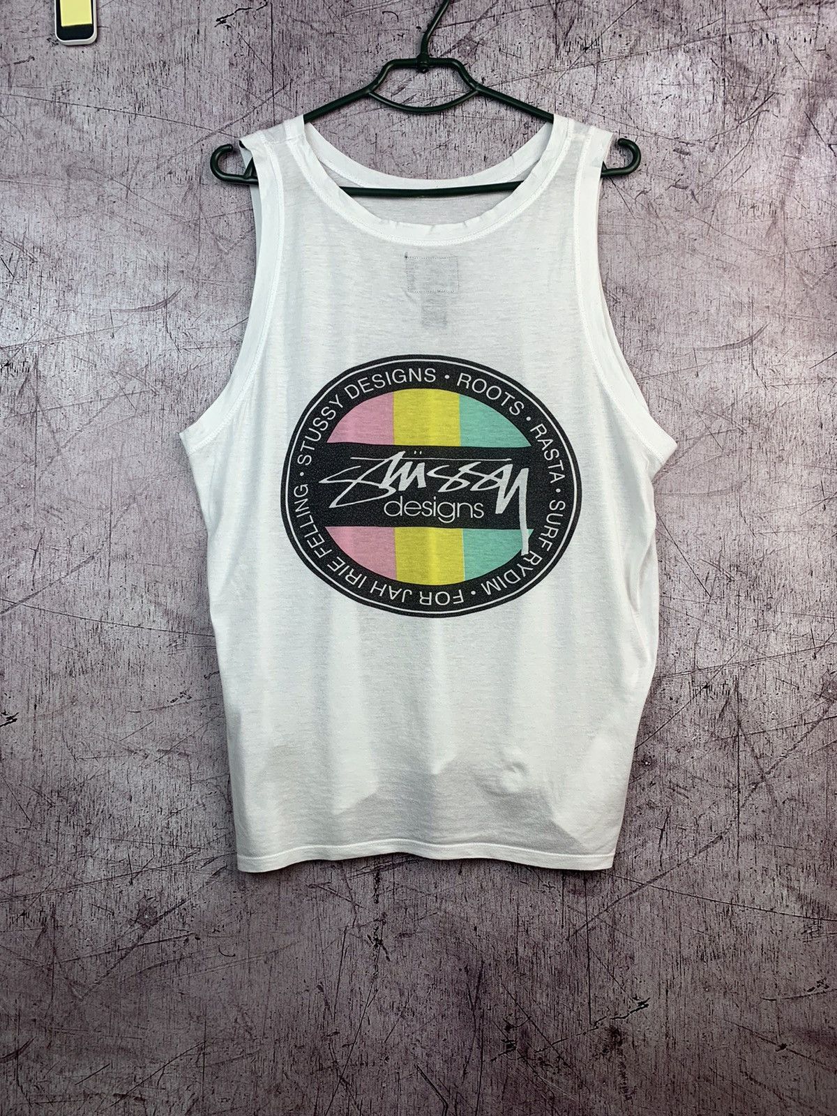 Stussy × Vintage Vintage Stussy Mens Sleeveless T-Shirt Size US M / EU 48-50 / 2 - 1 Thumbnail