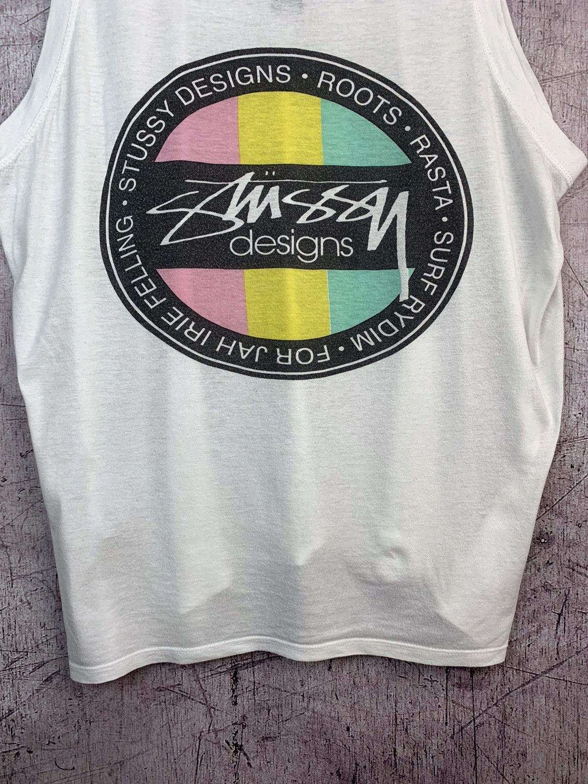 Stussy × Vintage Vintage Stussy Mens Sleeveless T-Shirt Size US M / EU 48-50 / 2 - 9 Thumbnail