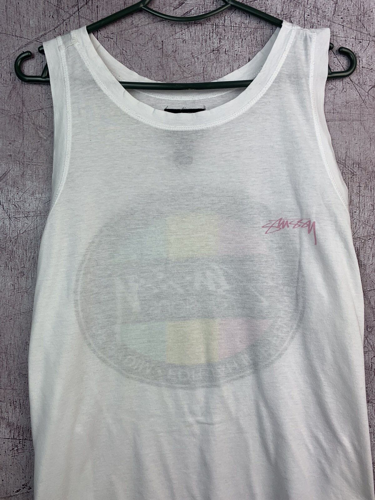 Stussy × Vintage Vintage Stussy Mens Sleeveless T-Shirt Size US M / EU 48-50 / 2 - 3 Thumbnail