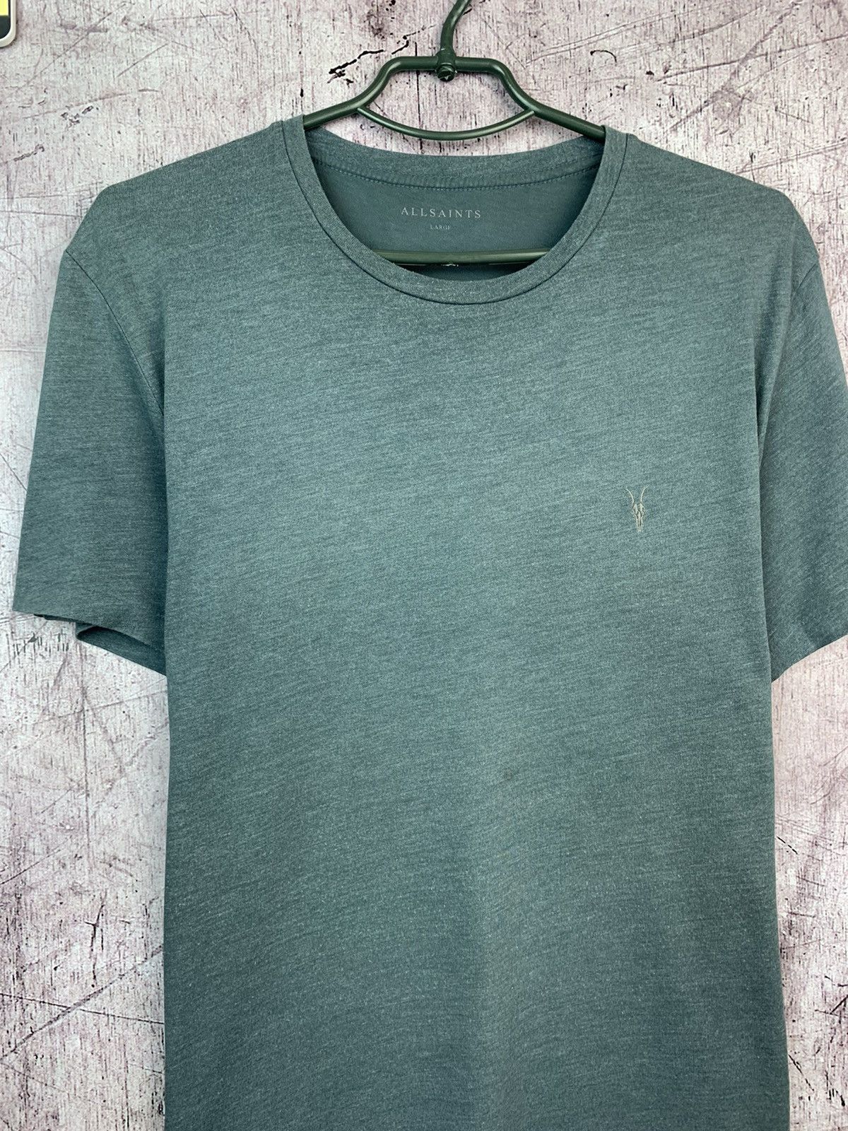 Allsaints Allsaints Mens Tonic Panel Crew T Shirt Size US L / EU 52-54 / 3 - 3 Thumbnail