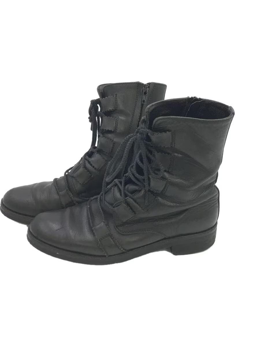 Yohji Yamamoto Size Zip Loop Leather Boots Size US 6.5 / IT 36.5 - 1 Thumbnail