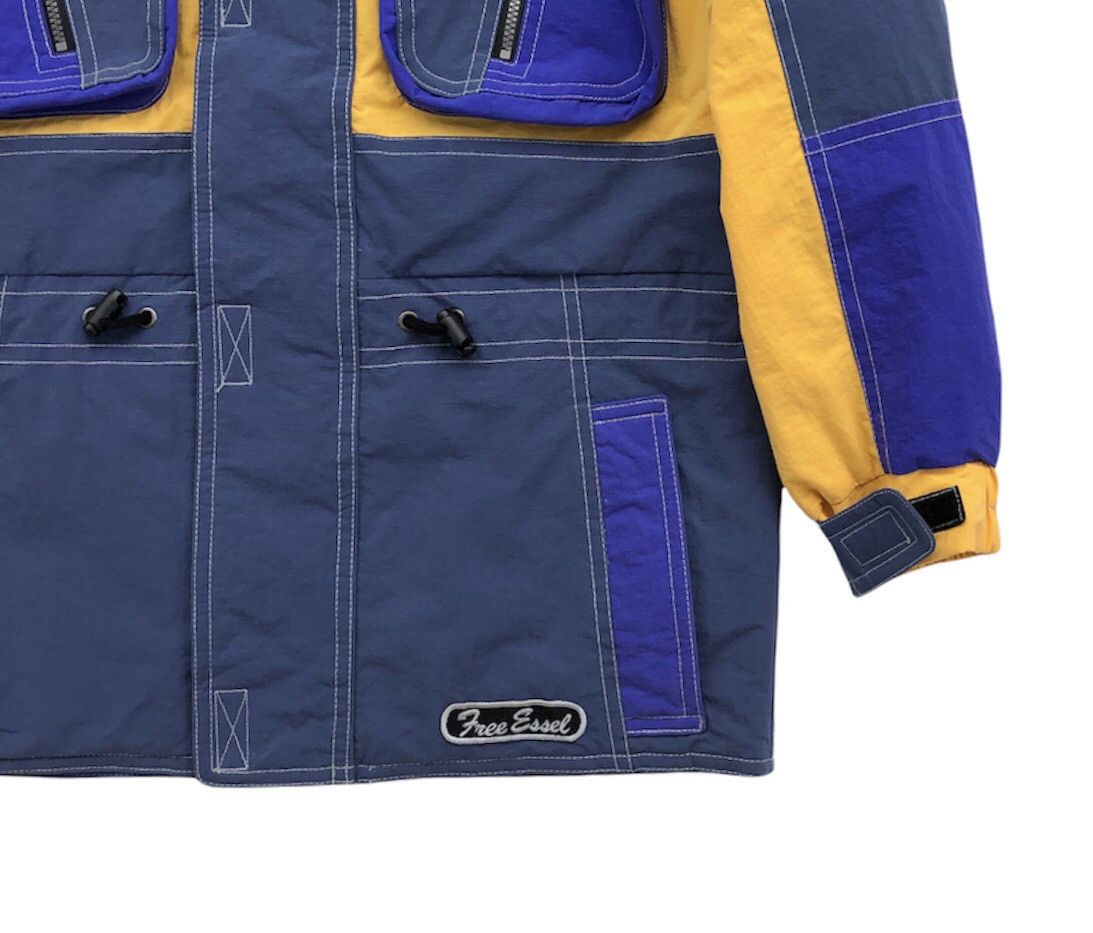 Vintage Vintage Intentness Free Essel Colour Block Ski Jacket Size US L / EU 52-54 / 3 - 5 Thumbnail