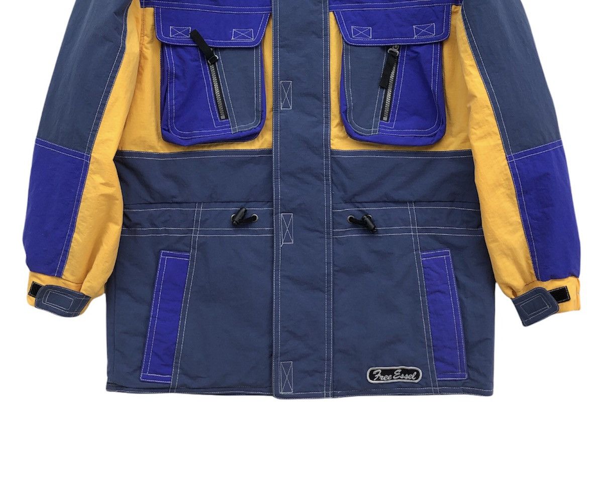 Vintage Vintage Intentness Free Essel Colour Block Ski Jacket Size US L / EU 52-54 / 3 - 2 Thumbnail