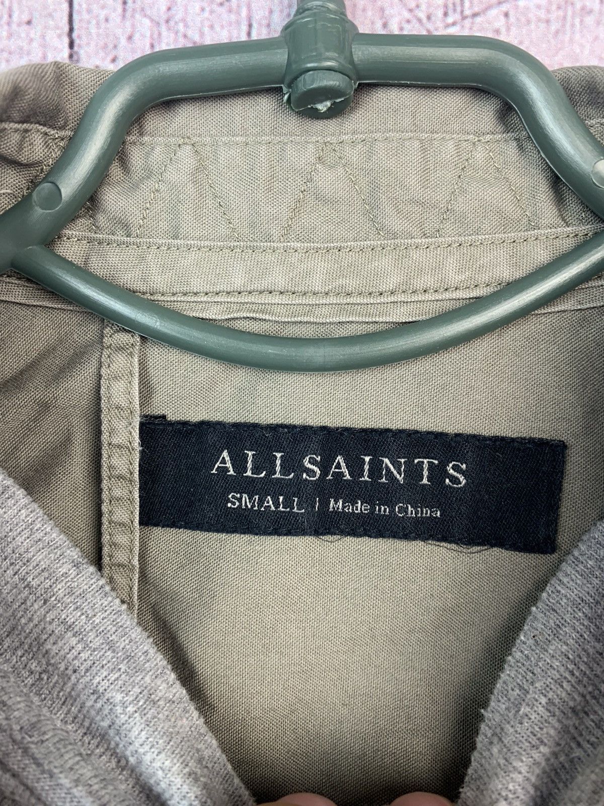 Allsaints × Flannel Allsaints Mens Flannel Redondo Long Sleeve Shirt Size US S / EU 44-46 / 1 - 2 Thumbnail