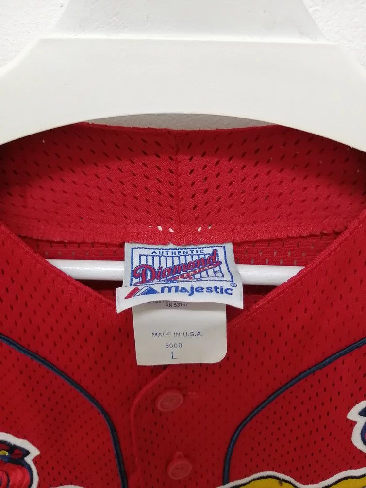 Vintage Vintage CARDINALS Majestic MLB Jersey Size US L / EU 52-54 / 3 - 3 Thumbnail