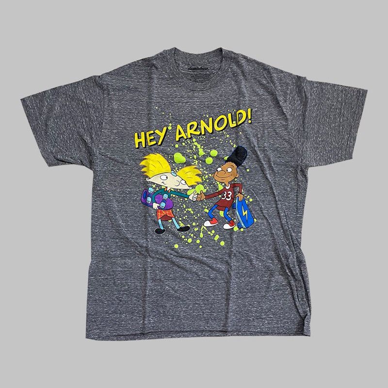 Nickelodeon × Vintage Nickelodeon Hey Arnold Shirt Size US XL / EU 56 / 4 - 1 Thumbnail