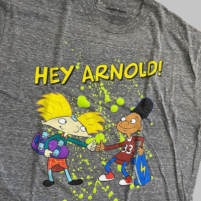 Nickelodeon × Vintage Nickelodeon Hey Arnold Shirt Size US XL / EU 56 / 4 - 2 Thumbnail