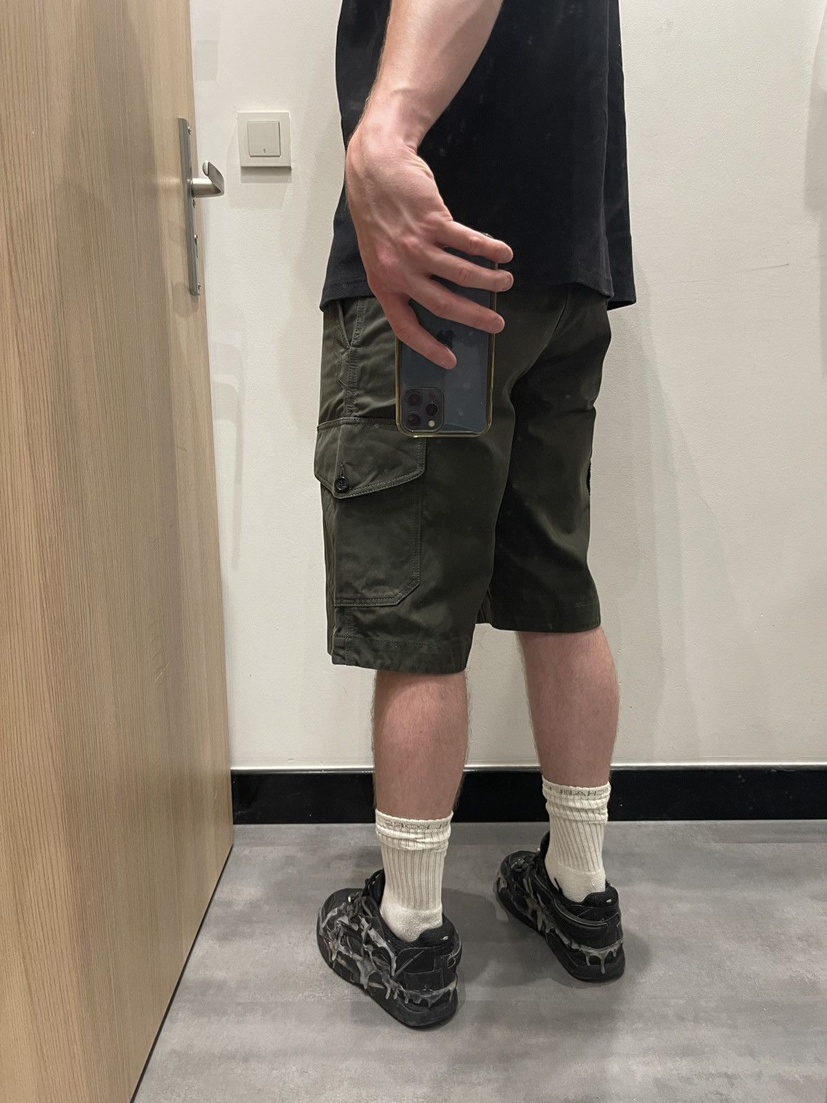 Missoni Missoni Bermuda Technical Cargo Swamp Green Long Shorts Size US 32 / EU 48 - 7 Thumbnail