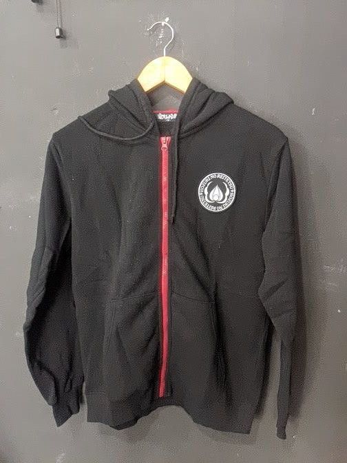 image of Anima Anime Hozukino Reitetsu Hoodie Big Print in Black, Men's (Size Medium)