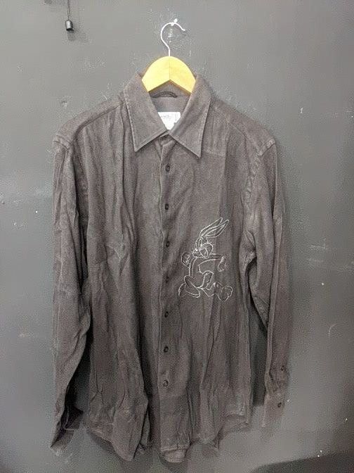 Jean Charles De Castelbajac × Vintage × Warner Bros J.C. DE CASTELBAJAC LONG SLEEVE SHIRT BUTTON UP Size US L / EU 52-54 / 3 - 1 Thumbnail