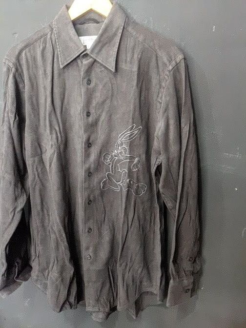 Jean Charles De Castelbajac × Vintage × Warner Bros J.C. DE CASTELBAJAC LONG SLEEVE SHIRT BUTTON UP Size US L / EU 52-54 / 3 - 3 Thumbnail