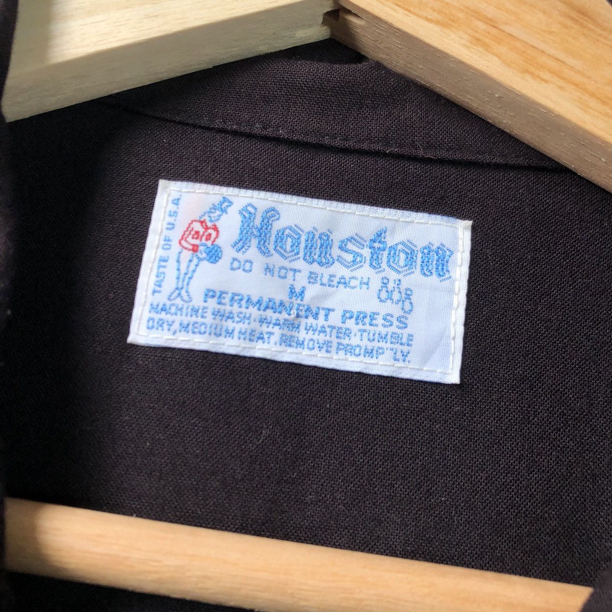 Japanese Brand Rare! Houston Rayon Bowling 60s Design Shirt Chainstitch Size US M / EU 48-50 / 2 - 12 Thumbnail