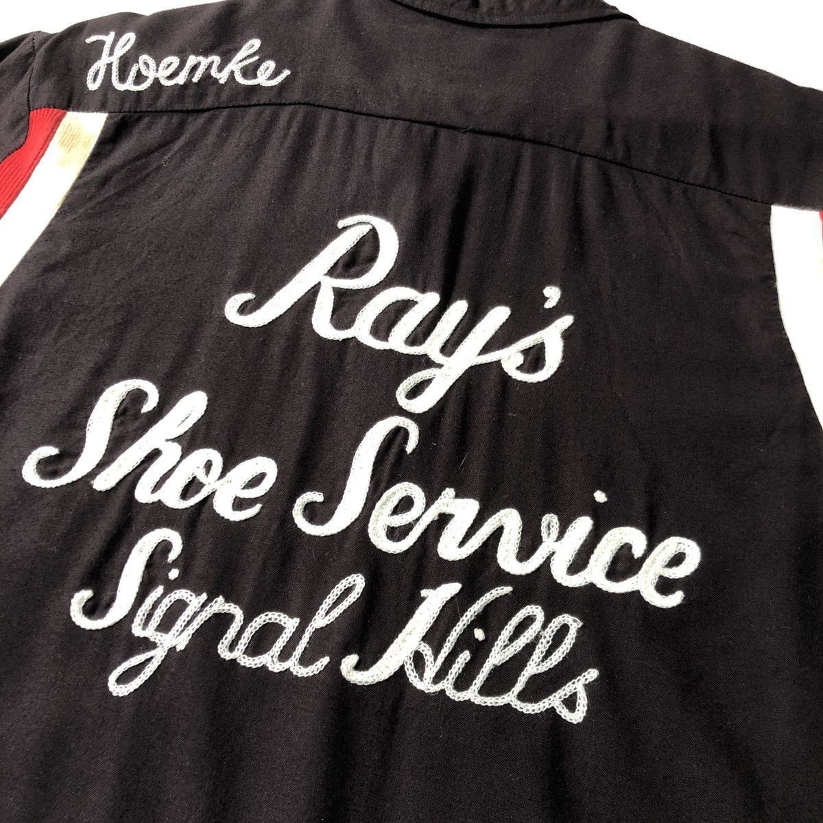 Japanese Brand Rare! Houston Rayon Bowling 60s Design Shirt Chainstitch Size US M / EU 48-50 / 2 - 7 Thumbnail