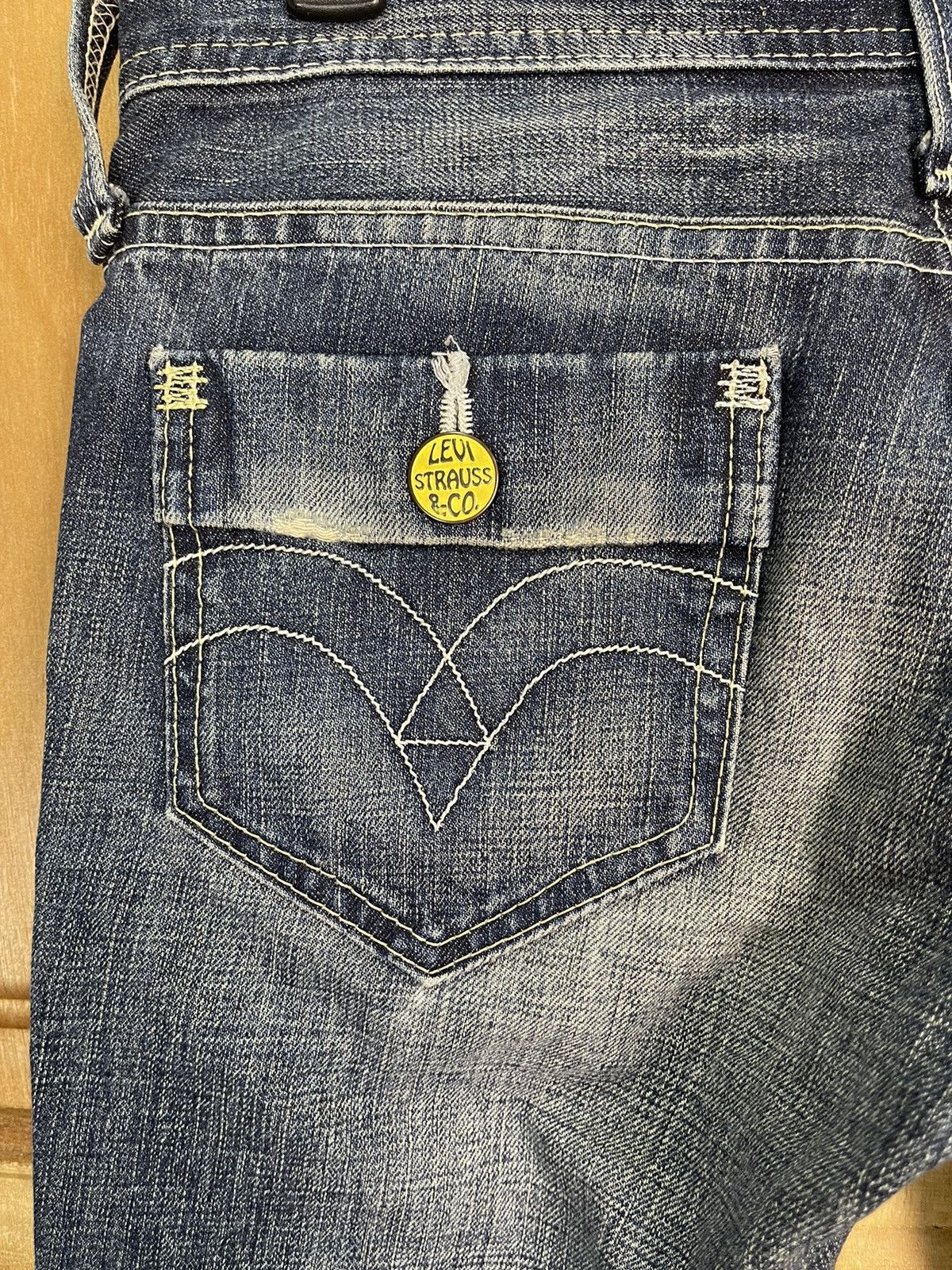 Levi's × Levi's Vintage Clothing × Vintage Limited 🔥Levi’s San Francisco Yellow Tag Denim Size US 30 / EU 46 - 6 Thumbnail
