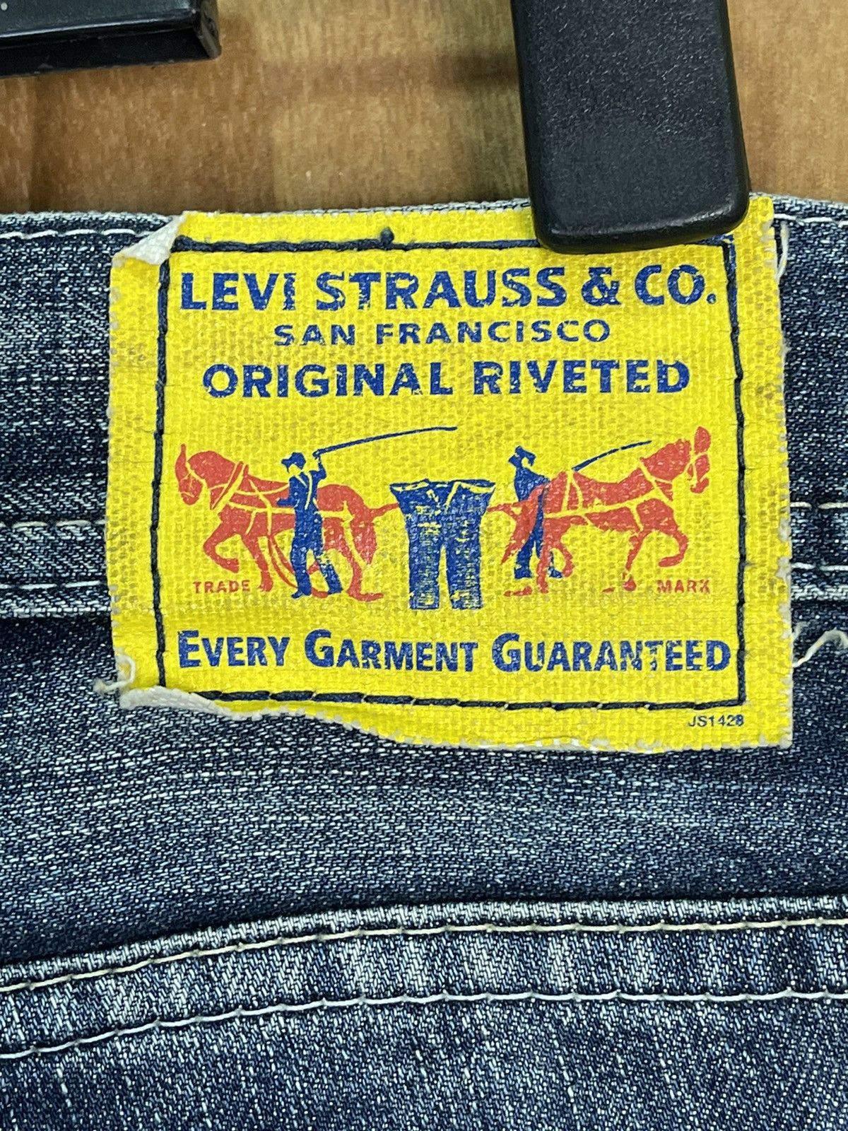 Levi's × Levi's Vintage Clothing × Vintage Limited 🔥Levi’s San Francisco Yellow Tag Denim Size US 30 / EU 46 - 8 Thumbnail