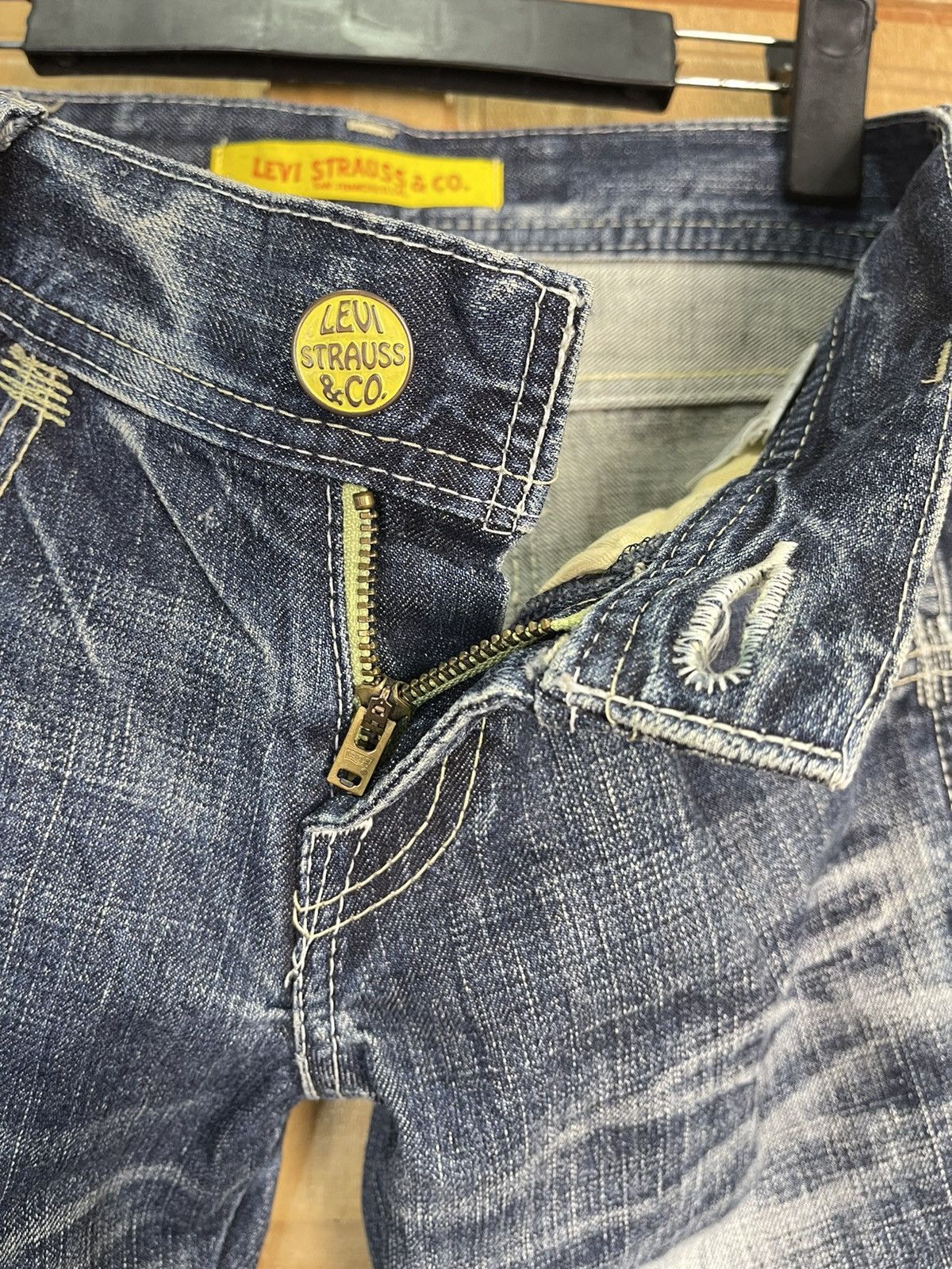 Levi's × Levi's Vintage Clothing × Vintage Limited 🔥Levi’s San Francisco Yellow Tag Denim Size US 30 / EU 46 - 9 Thumbnail