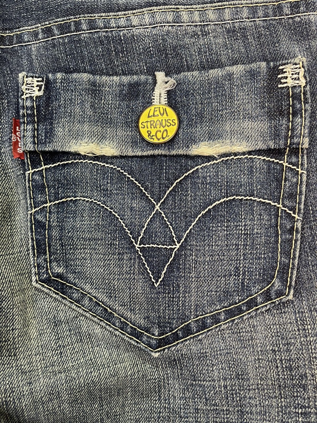 Levi's × Levi's Vintage Clothing × Vintage Limited 🔥Levi’s San Francisco Yellow Tag Denim Size US 30 / EU 46 - 5 Thumbnail